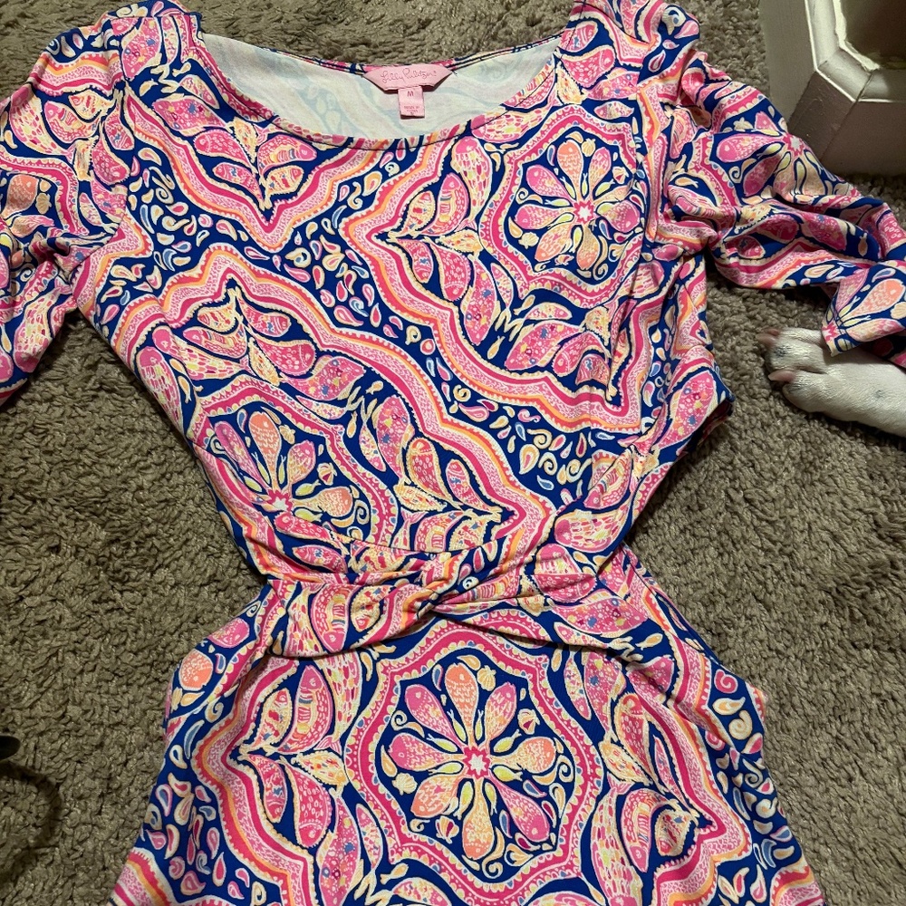 Lily Pulitzer Cut Out Dress